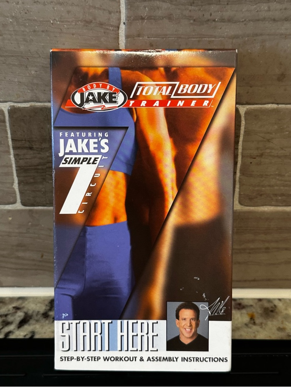 Vintage “Body by Jake Total Body Trainer - Start Here" VHS Workout Video